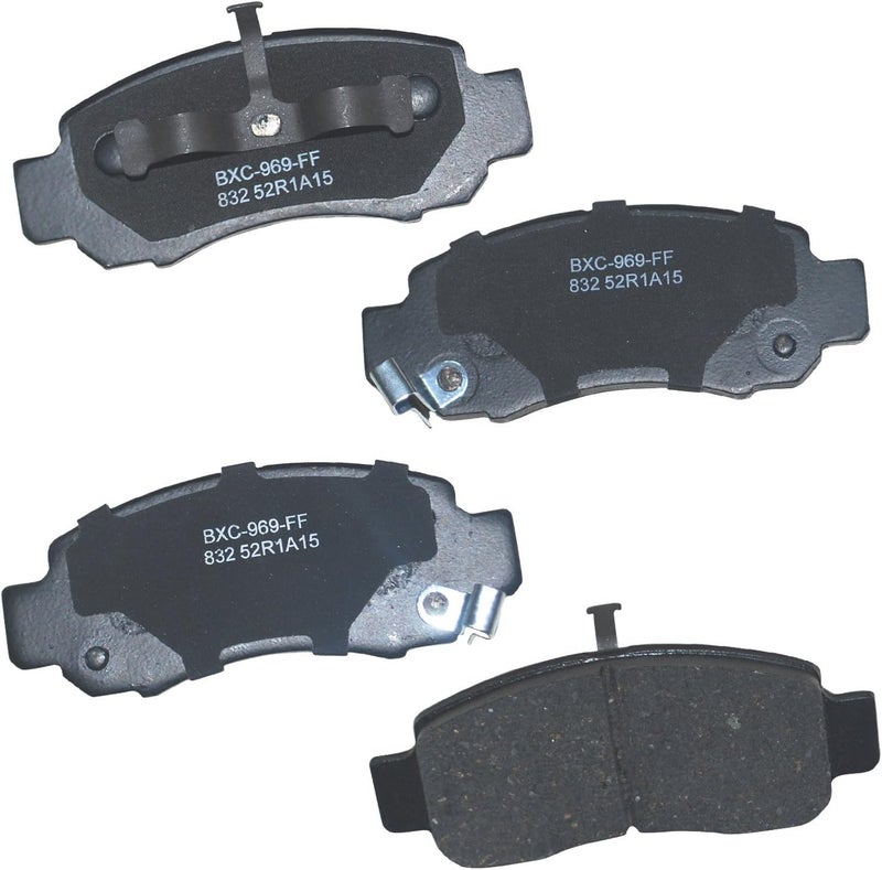 Bendix Premium SBC832 Ceramic Front Brake Pads for Honda Insight 2006-2000 - Image 1